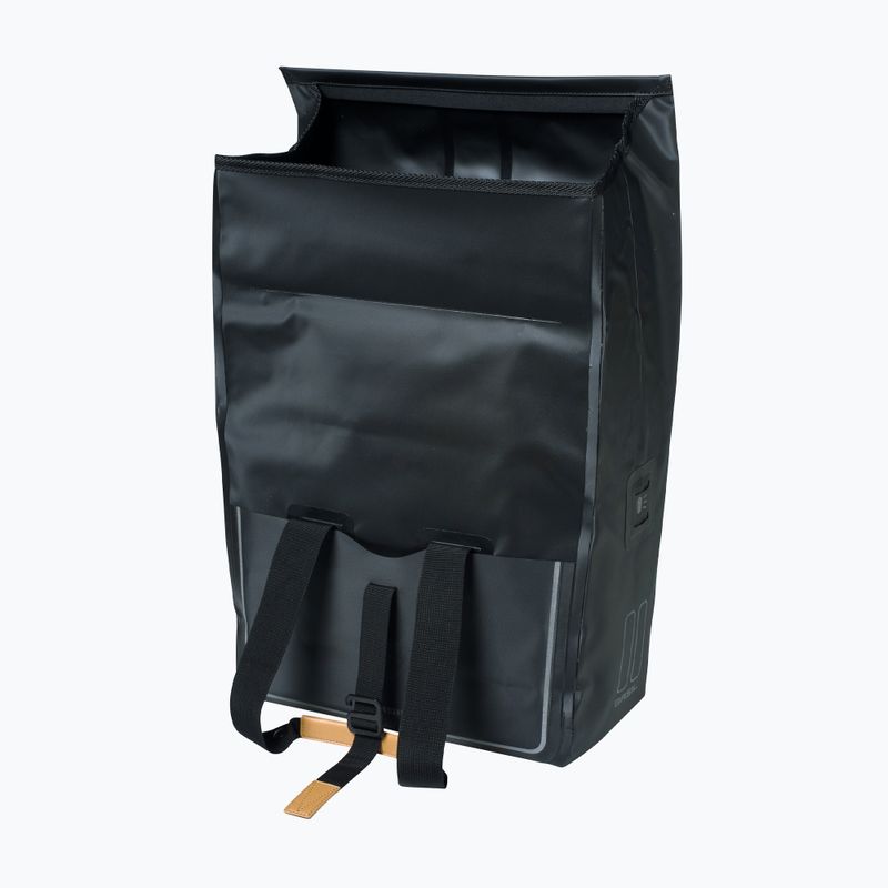 Basil Urban Dry Shopper 25 l matt black bicycle pannier 4