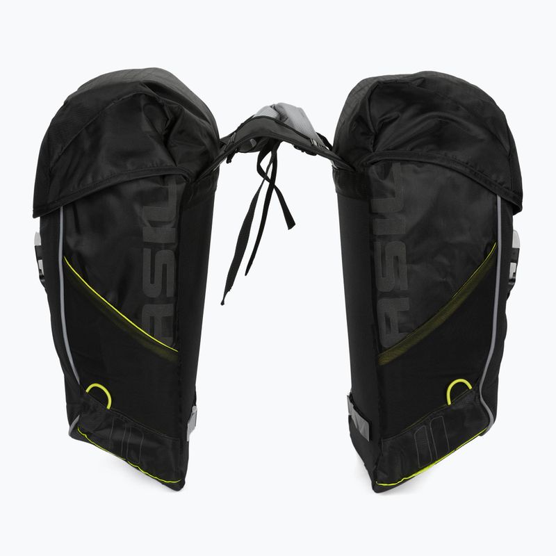 Basil Miles Double Bag bike panniers black B-17751 4