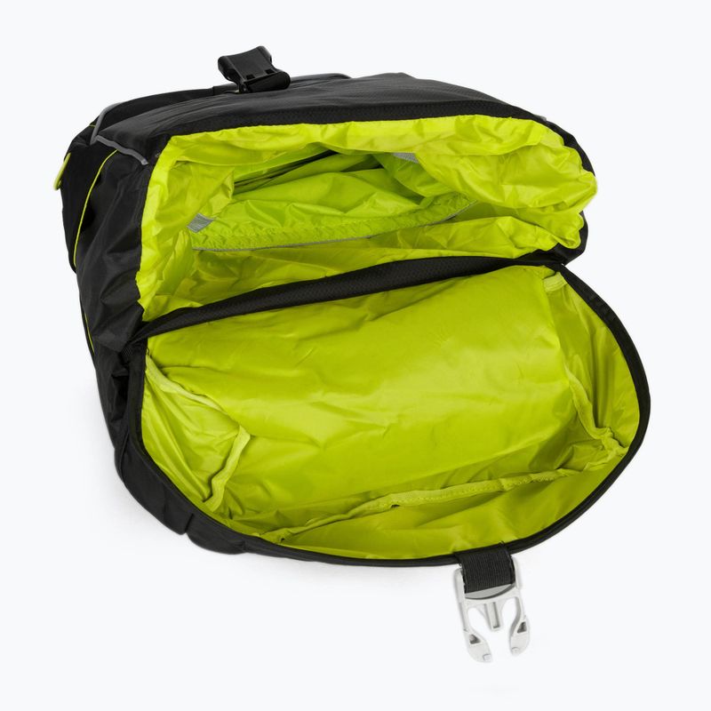 Basil Miles Double Bag bike panniers black B-17751 6