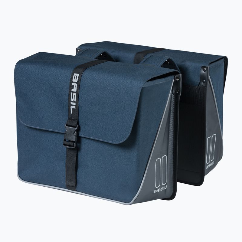 Basil Forte Double Bike Bag 35 l navy/blue/black 2