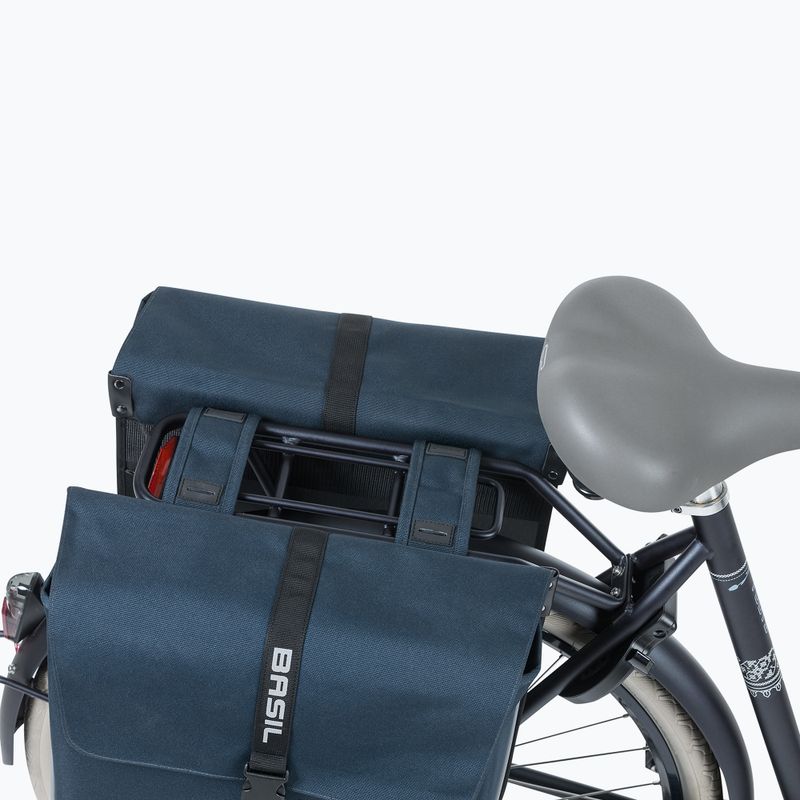 Basil Forte Double Bike Bag 35 l navy/blue/black 8