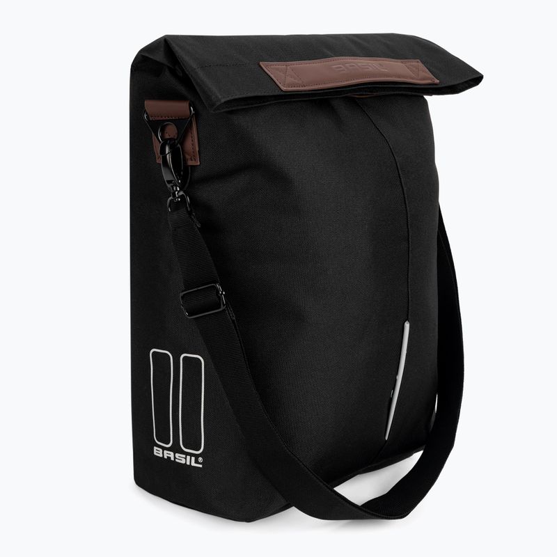 Basil Bloom City Shopper bike rack bag black B-17779 2
