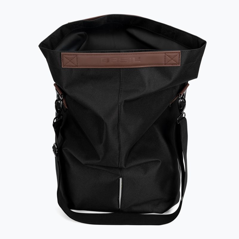 Basil Bloom City Shopper bike rack bag black B-17779 4