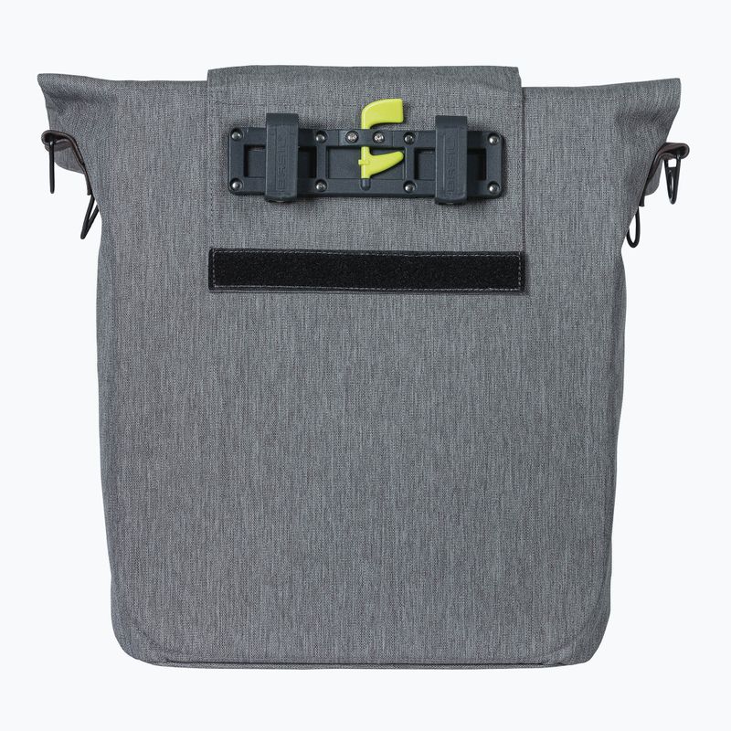 Basil City Shopper 16 l grey melee bike pannier 4