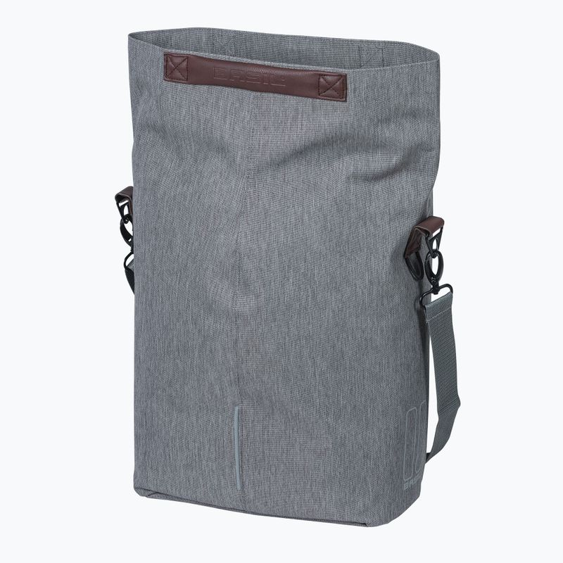 Basil City Shopper 16 l grey melee bike pannier 5