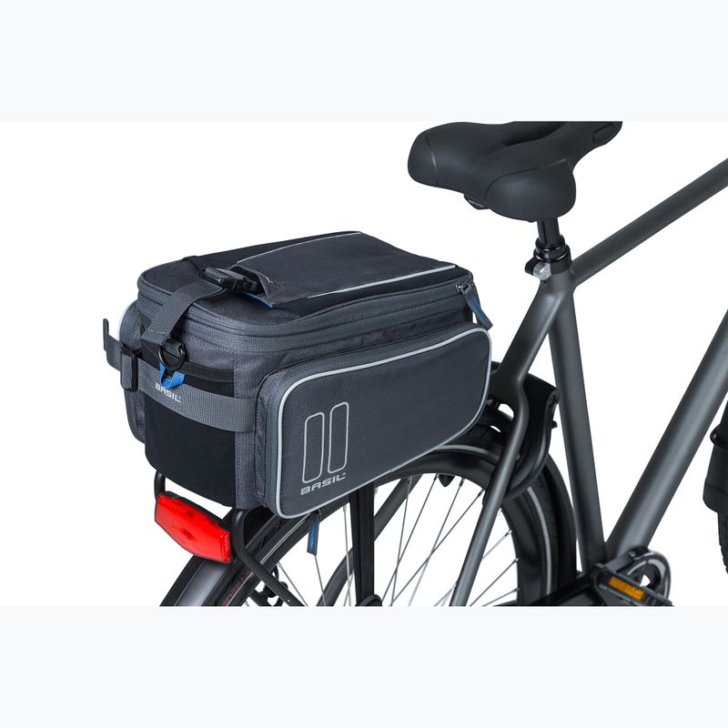 Bike carrier bag Basil Sport Design Trunkbag MIK 15 l graphite 8
