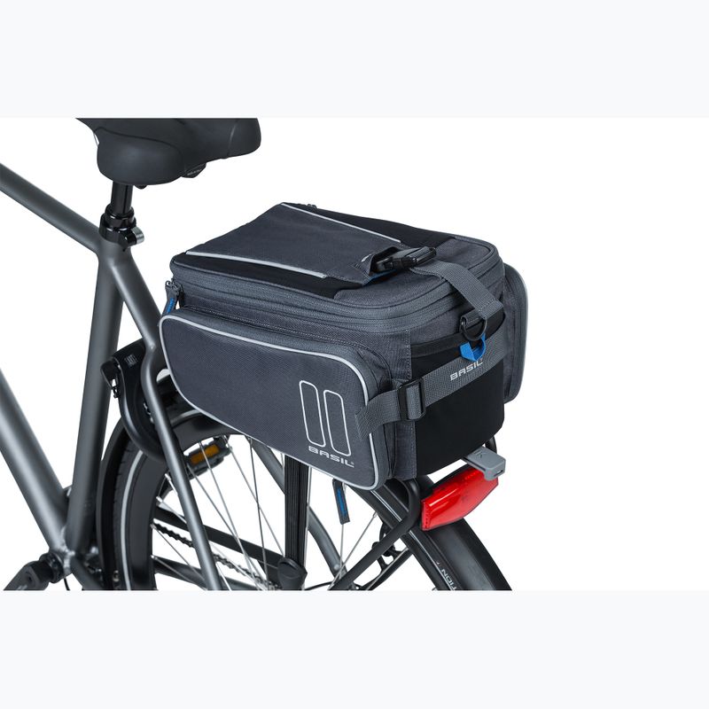 Bike carrier bag Basil Sport Design Trunkbag MIK 15 l graphite 9