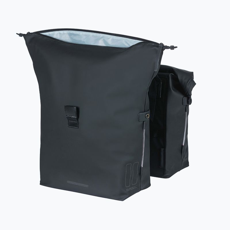 Basil Soho Nordlicht double bike pannier 41 l black 4