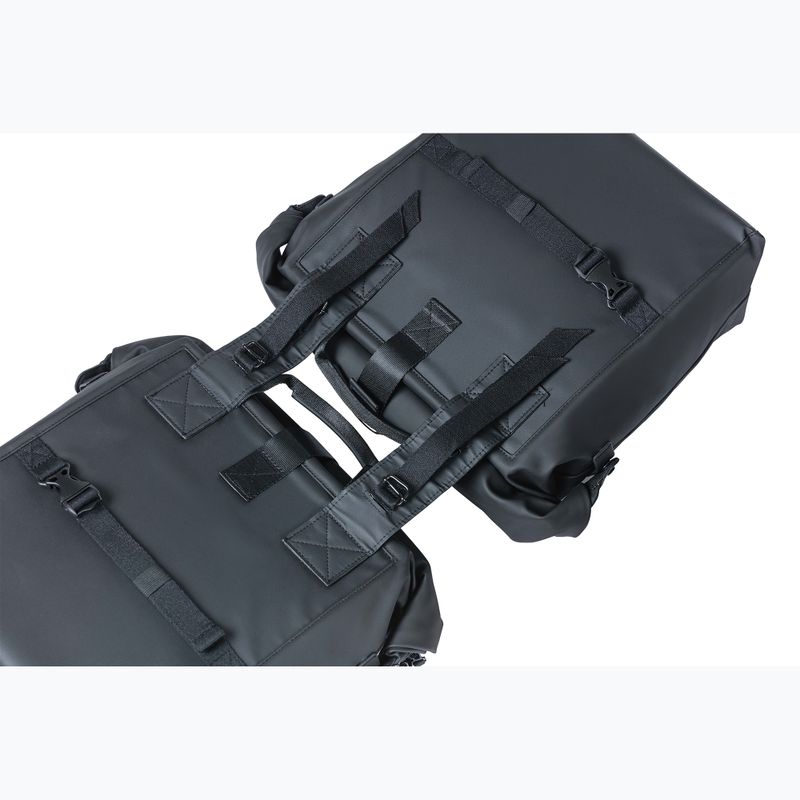 Basil Soho Nordlicht double bike pannier 41 l black 6