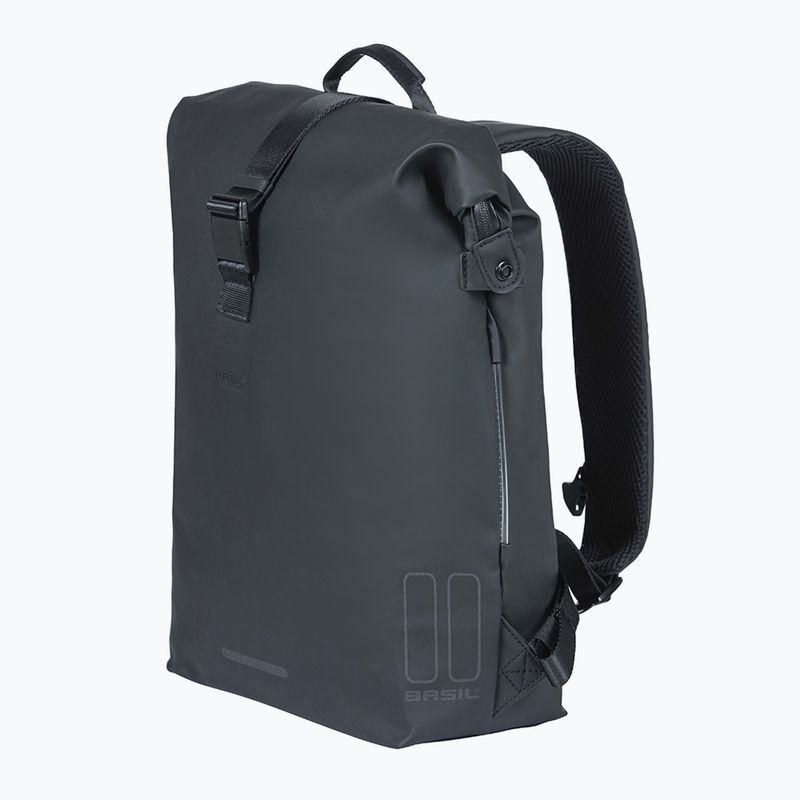 Basil Soho Nordlicht 17 l bike rack backpack black 4