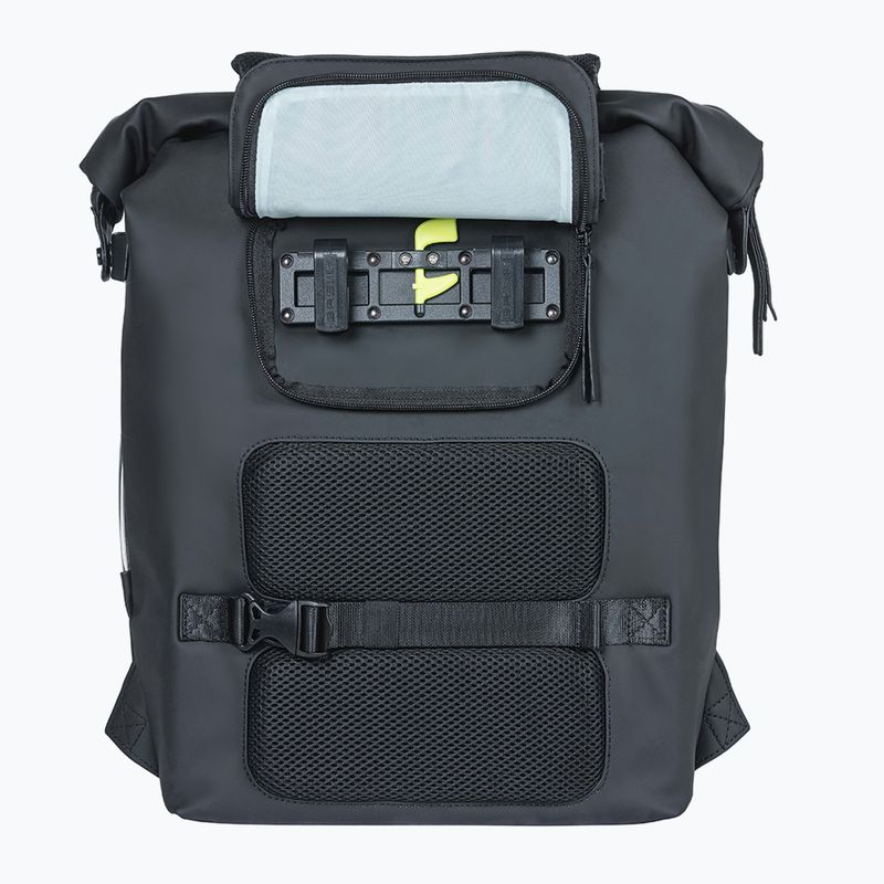 Basil Soho Nordlicht 17 l bike rack backpack black 5