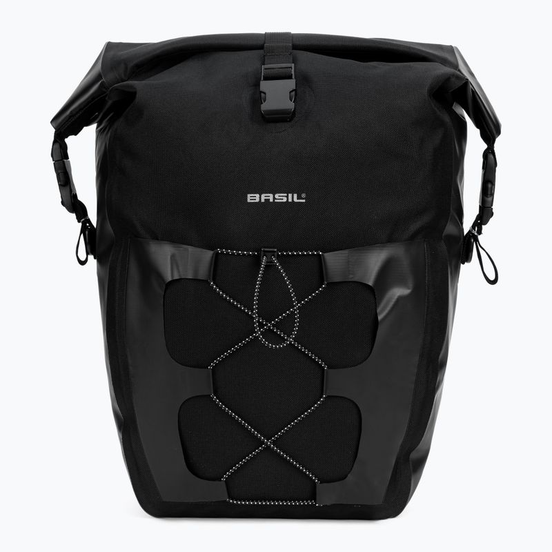 Basil Bloom Navigator Waterproof Single Bag bike rack bag black B-18258