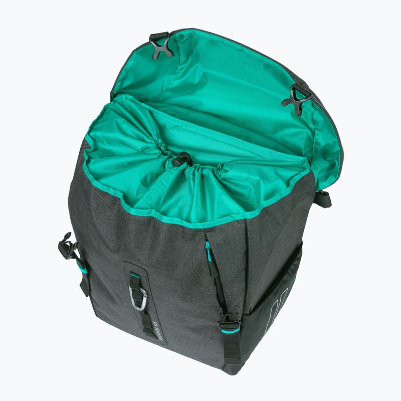 Basil Discovery 365D Single Bag 20 l black melee bike pannier 5