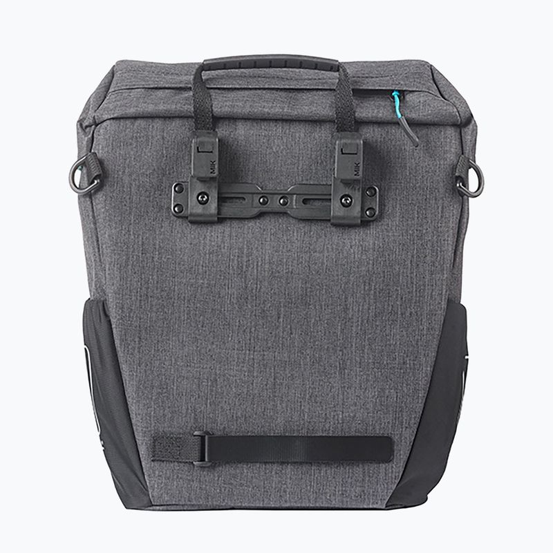 Bike pannier Basil Discovery 365D Single Bag MIK Hooks 20 l black melee 3