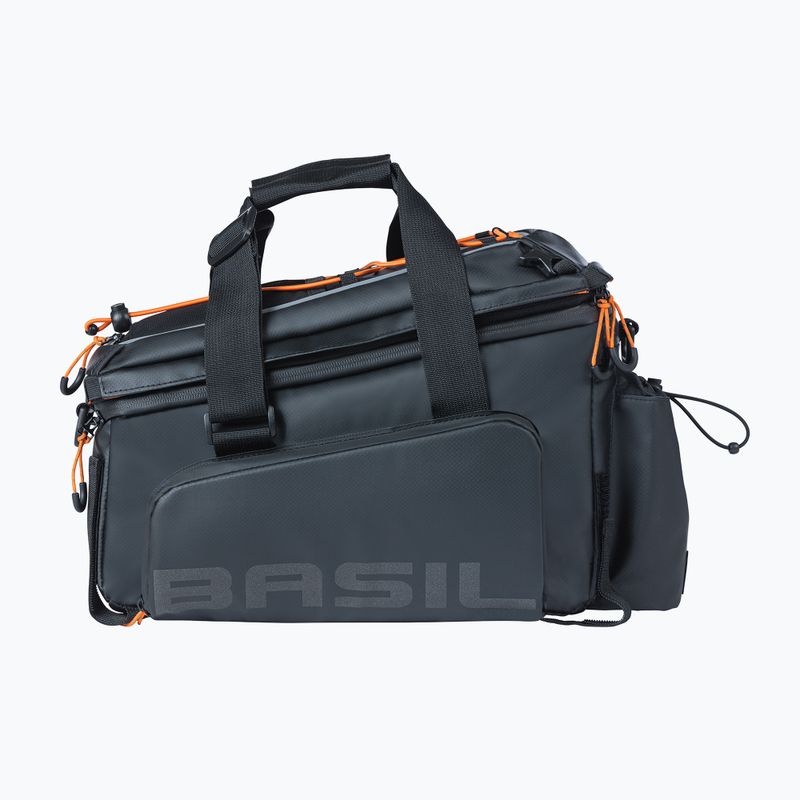 Basil Miles Tarpaulin XL Pro 9-36 l black/orange bike carrier bag 2