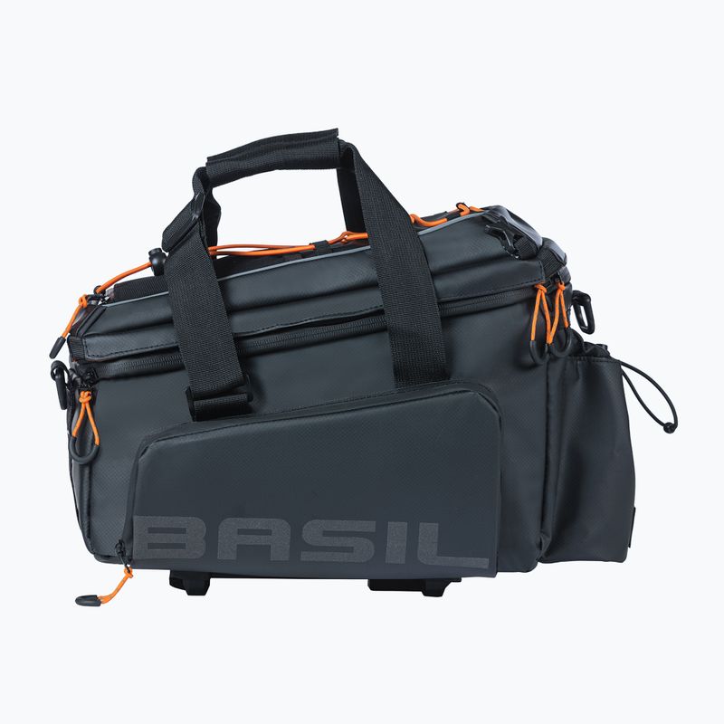 Basil Miles Tarpaulin XL Pro MIK 9-36 l black/orange bike carrier bag 2