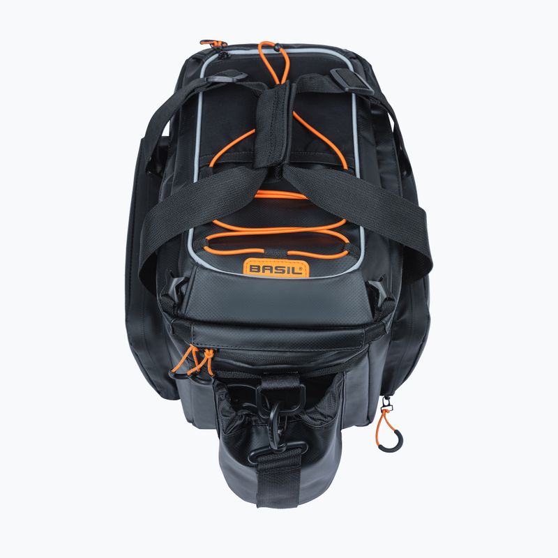 Basil Miles Tarpaulin XL Pro MIK 9-36 l black/orange bike carrier bag 3