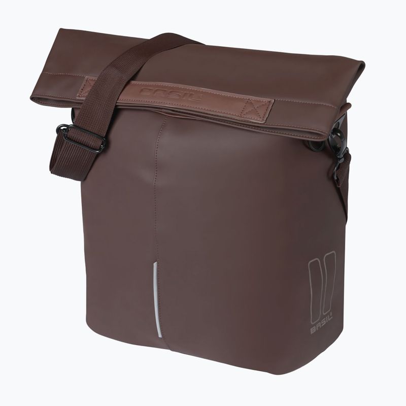 Basil Bloom City Shopper brown bike rack bag B-18370 6