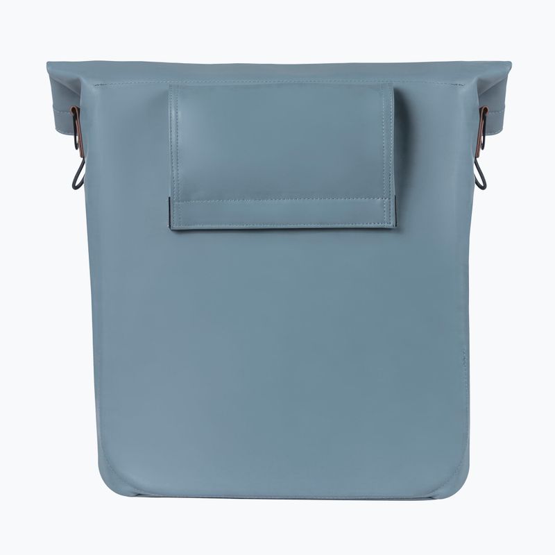 Bike carrier bag Basil City Shopper Vegan Leather 16 l blue 3