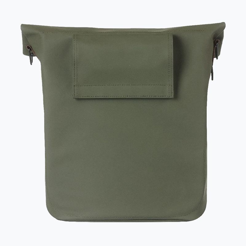 Bike carrier bag Basil City Shopper Vegan Leather 16 l moss green 4