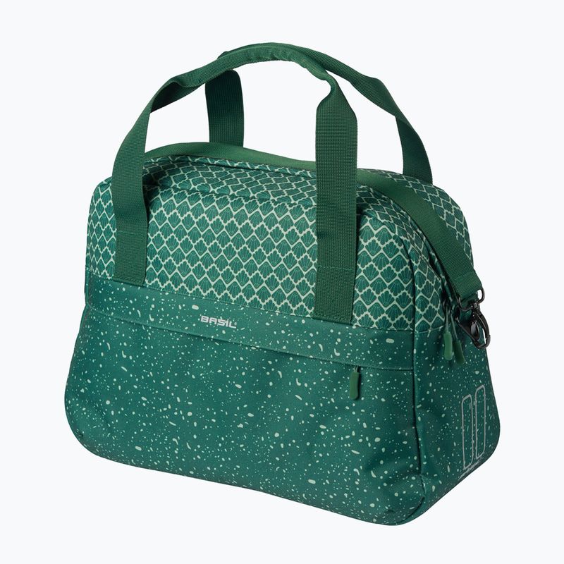 Bicycle trunk bag Basil Flair Carry All 18 l green 2