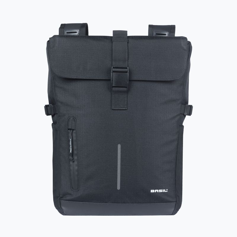 Basil Move Double Bag bicycle pannier 30 l black 2
