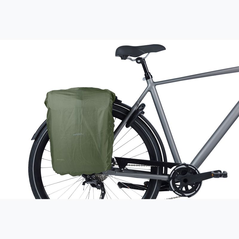Basil Move Double Bag bicycle pannier 30 l black 8
