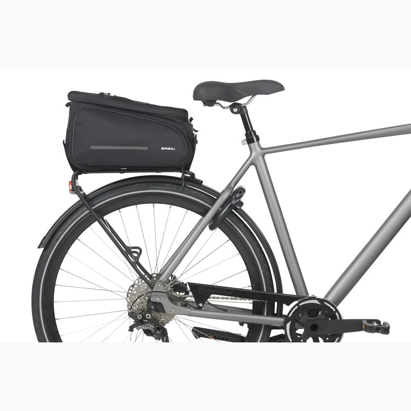 Bicycle trunk bag Basil Move Trunk Bag 10-26 l black 9