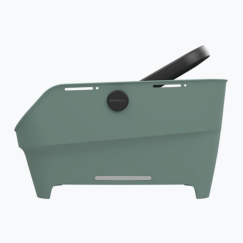 Rear bike basket Basil Cento Neo MIK silvergreen 3