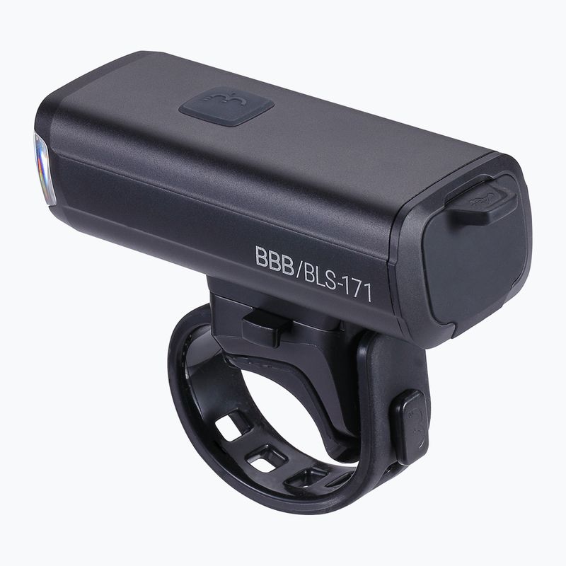 BBB Cycling StrikeDuo 1200 black front bike light 7