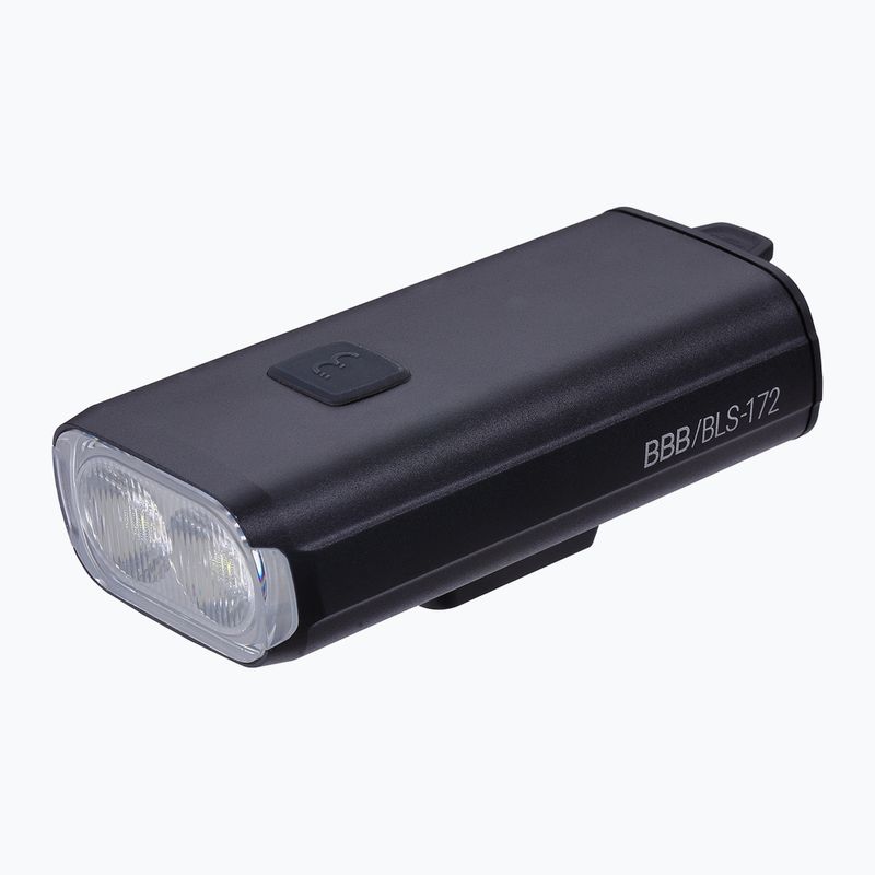 BBB Cycling StrikeDuo 1600 black front bike light 6