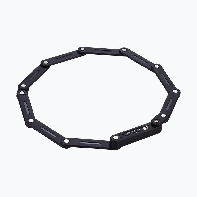 BBB Cycling CodeFold black bike lock