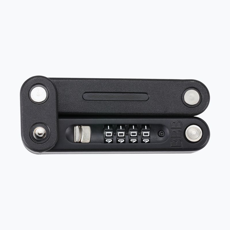 BBB Cycling CodeFold black bike lock 3