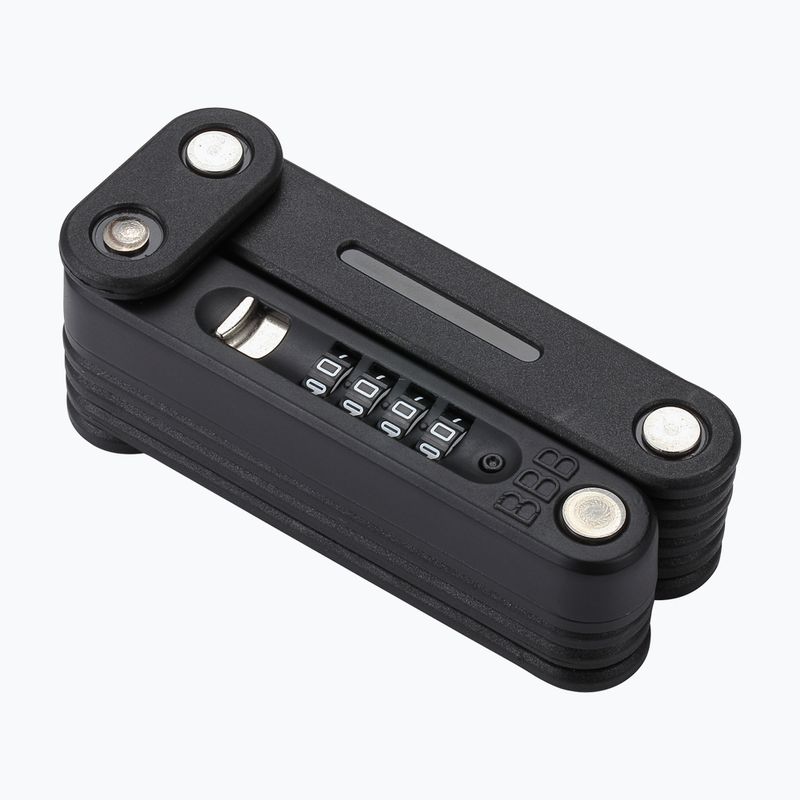 BBB Cycling CodeFold black bike lock 4