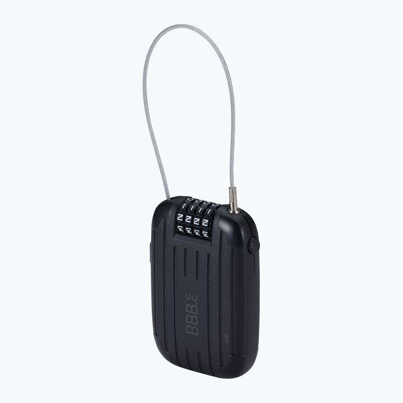 BBB Cycling MiniCase XL black bike lock 4