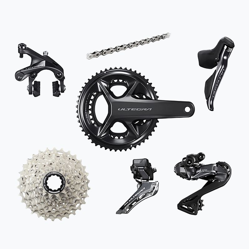 Shimano accessory group R8100 Ultegra Di2 rim brakes 172.5mm/52x36T/11-30