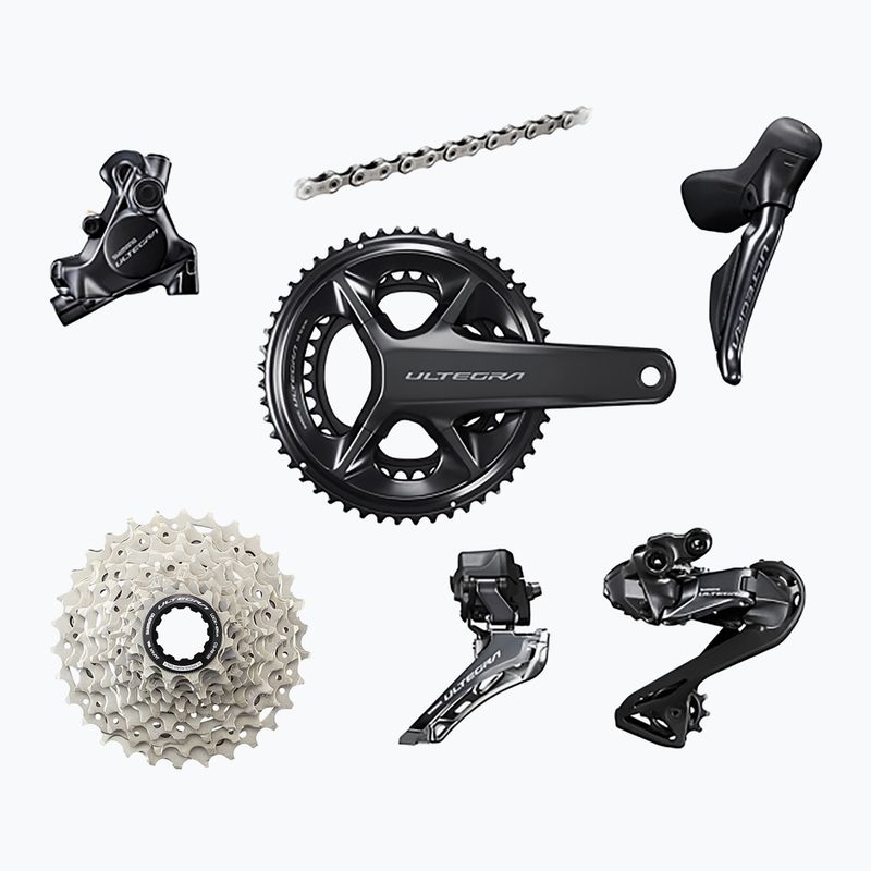 Shimano accessory group R8170 Ultegra Di2 disc brakes 165mm/52x36T/11-34
