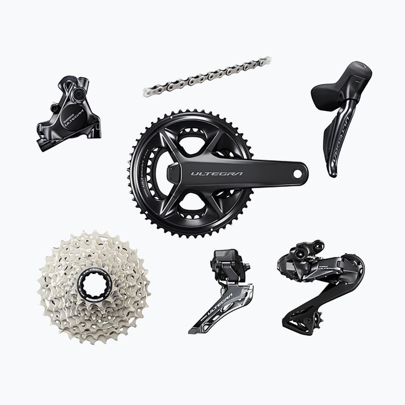 Shimano R8170P Ultegra Di2 with power meter 172.5 disc brakes 50x34T/11-30