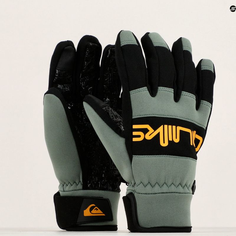 Men's Quiksilver Method laurel wreath snowboard gloves 7
