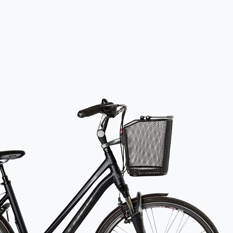FastRider Beemster Front Bike Basket Fast Lock 15 l black 2