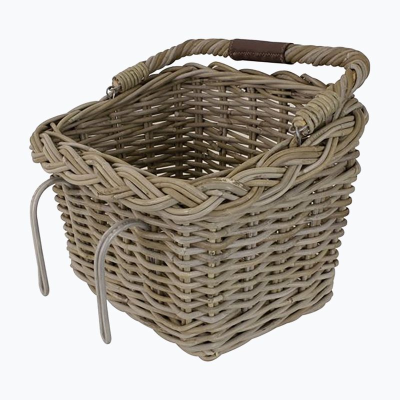 FastRider Elif Rattan Front Bike Basket 16 l naturel