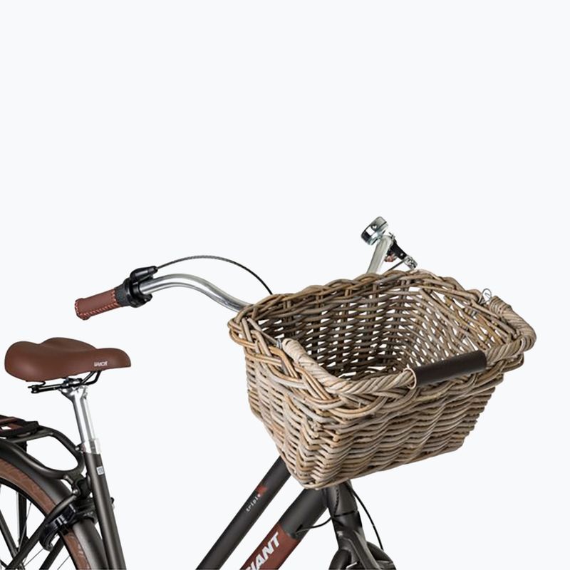 FastRider Elif Rattan Front Bike Basket 16 l naturel 4