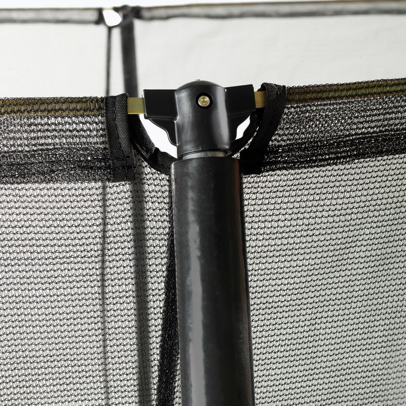 EXIT Silhouette 391 cm garden trampoline black 705234 4