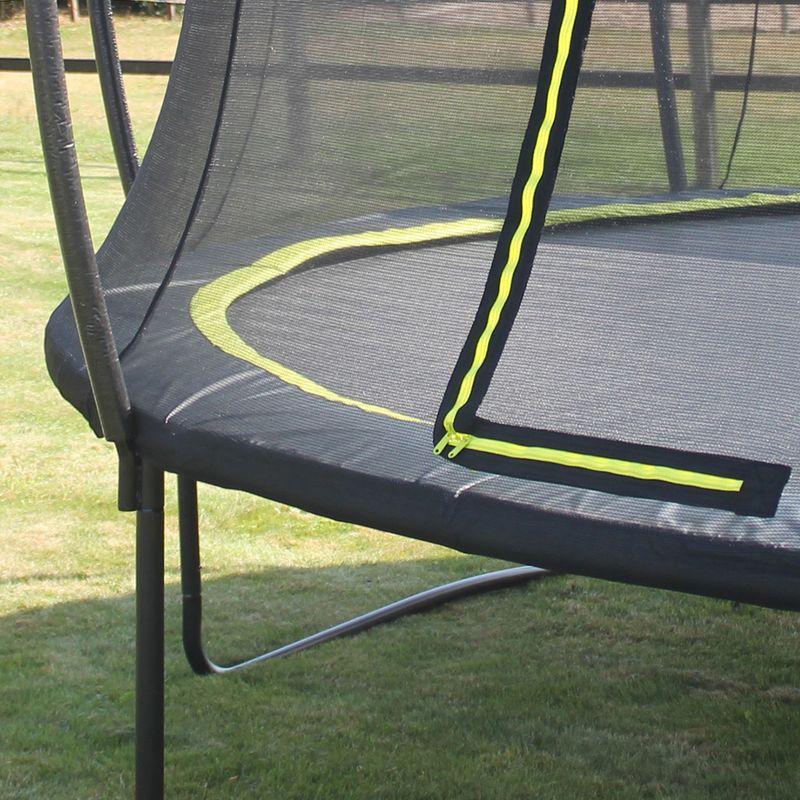 EXIT Silhouette 391 cm garden trampoline black 705234 6