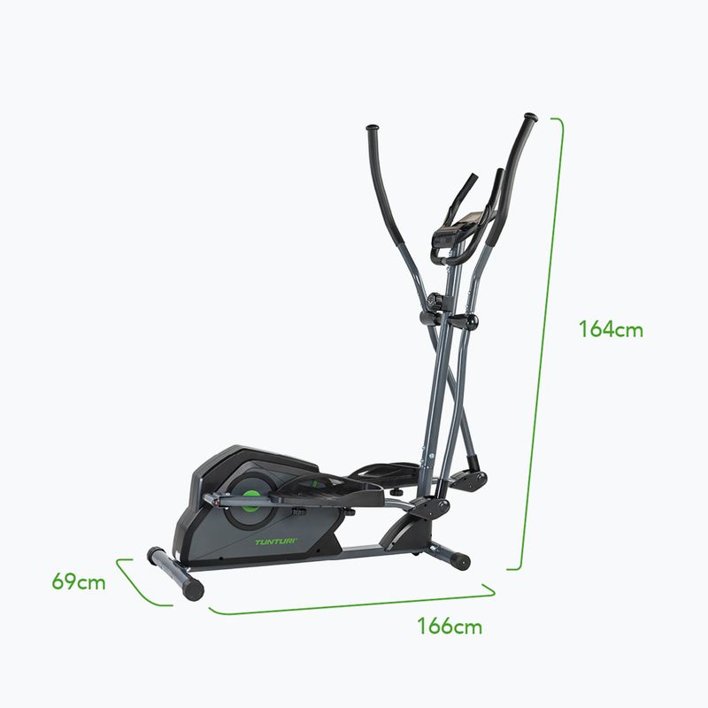 Tunturi Crosstrainer Cardio Fit C30 black cross-trainer 9