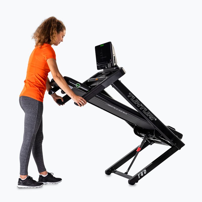 Tunturi Competence T40 black electric treadmill 11