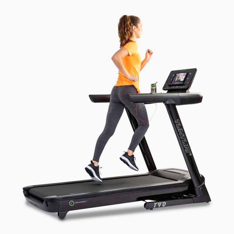 Tunturi Endurance T90 black electric treadmill 13