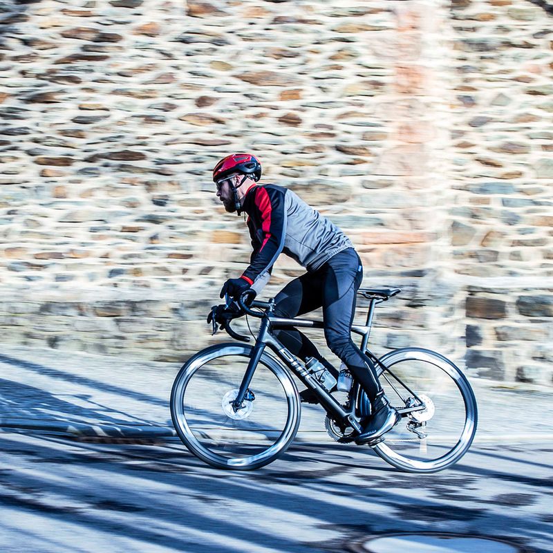 Men's cycling trousers Rogelli Artico Bib Tight black 6