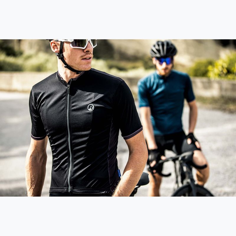 Men's cycling jersey Rogelli Essential black 8