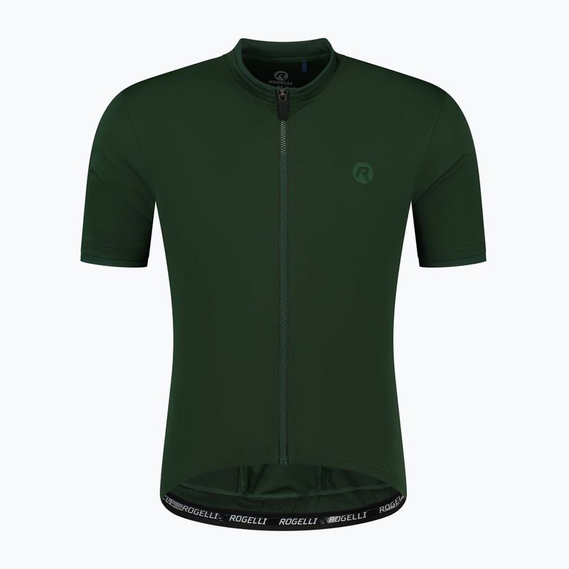 Rogelli Essential army green men's cycling jersey 3